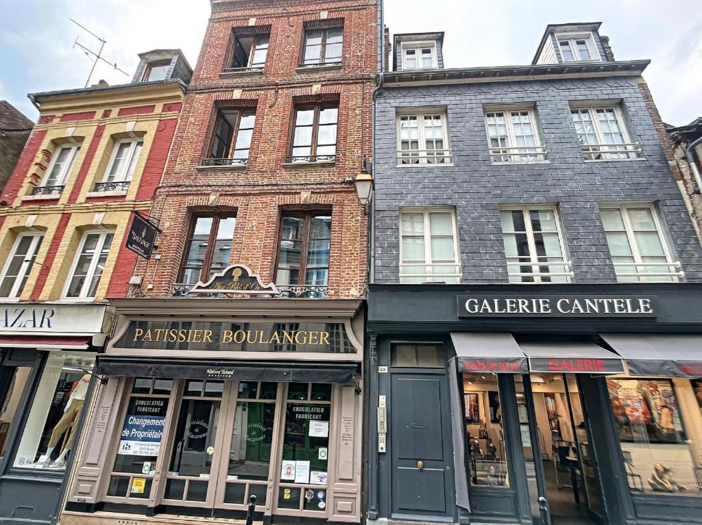 Le Coeur Du Centre Historique Refait A Neuf Lägenhet Honfleur Exteriör bild
